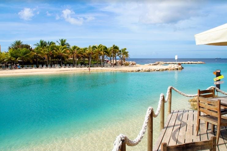 Mambo Beach in Curacao