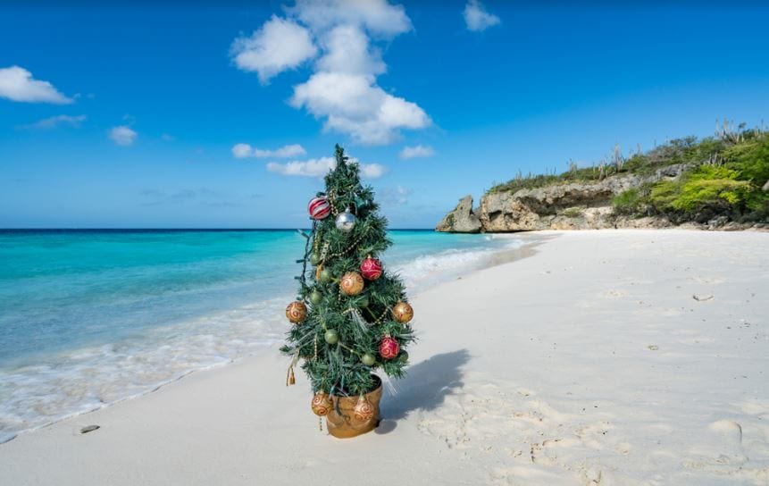 White Beach Christmas Curacao